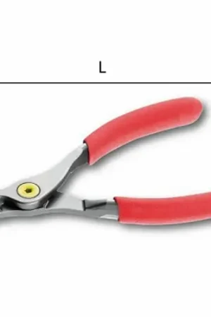 Professionale Usag 128 PN - Pinze a becchi piegati a 90° per anelli elastici esterni
